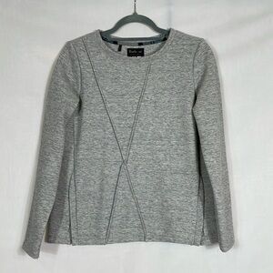 Barbour Summer Tartan Top Size 4 Gray Long Sleeve EUC